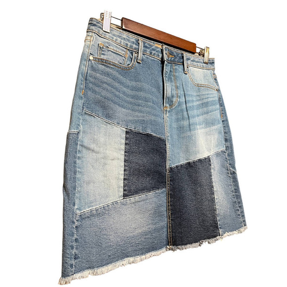 DriftWood Classic Fit Saudi Block Dinim Skirt - Picture 4 of 9